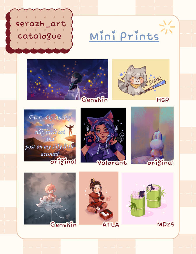 Mini Prints Mini Prints